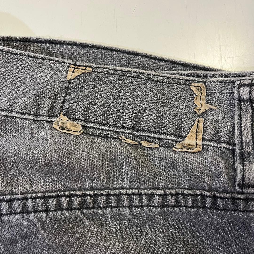 00s 古着 SEAN JOHNブラックデニム ワイド baggy Y2K B系