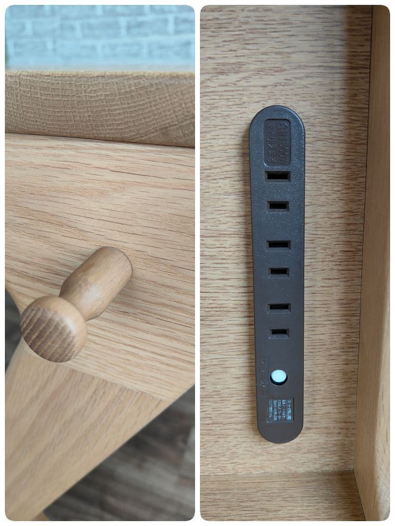 美品 浜本工芸 No.09 デスク ライティングデスク 学習机セット