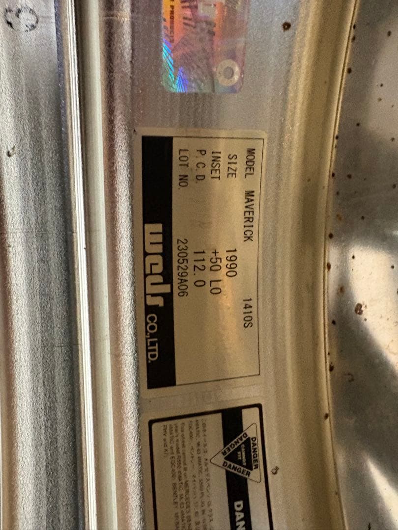 ウェッズ　マーベリック　1410S 19インチ　アウディ　TT