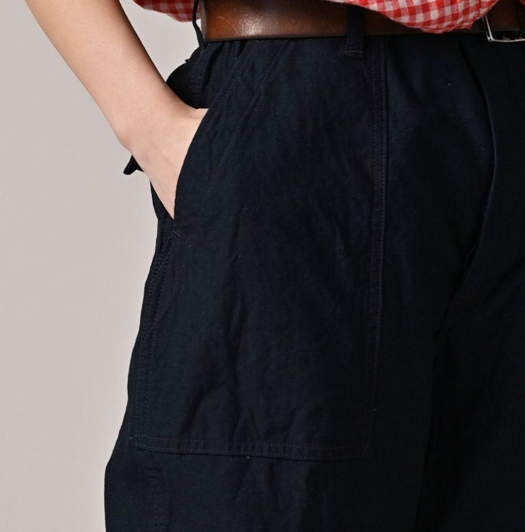 【128】45R バックサテンの908ベイカーパンツ　サイズ2