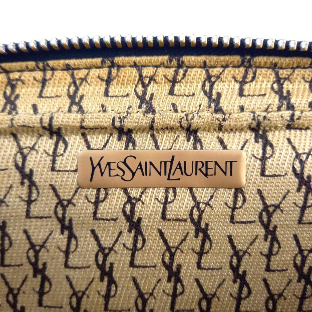 ✨希少・良品✨ イヴサンローラン クラッチバッグ セカンドバッグ レザー 黒