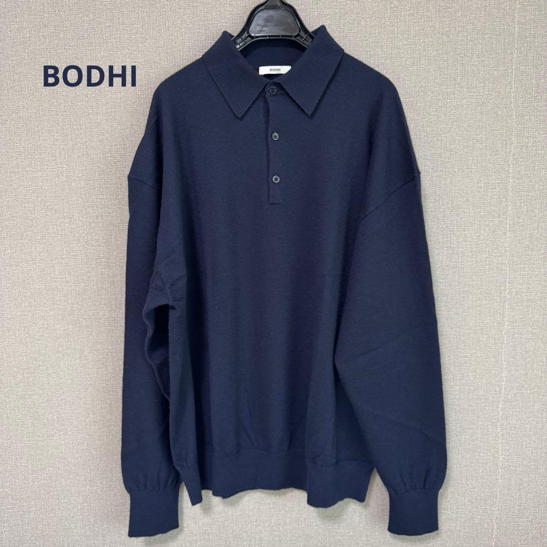 BODHI ボーディ　ポロニット、カシミヤセーター