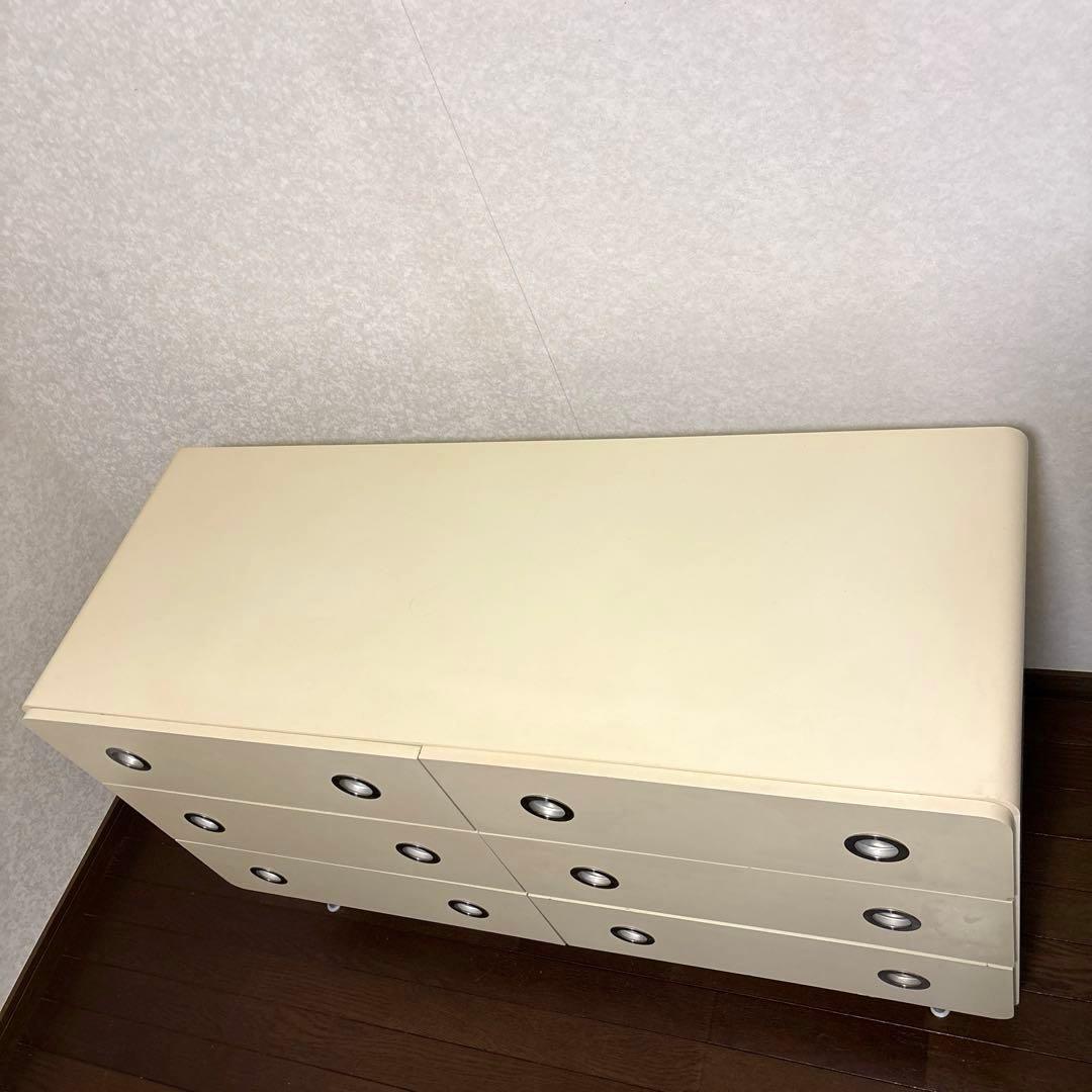 【良品】希少 LEGNATEC レグナテック ローチェスト スペースエイジ