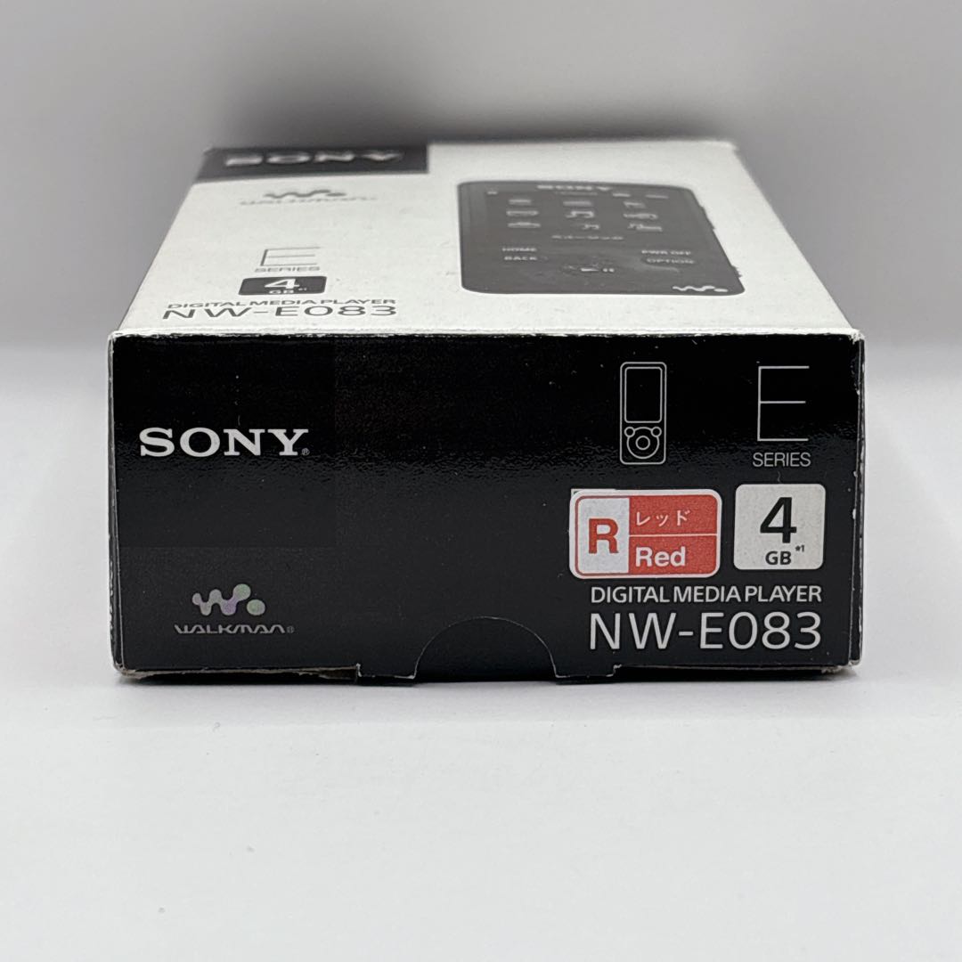 ✨未使用品✨SONY ウォークマン 赤 NW-E083 Y2K
