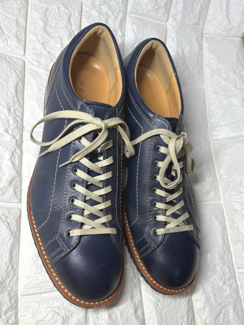 ★美品★REGAL レースアップシューズ ネイビー 60EL メンズ26.5