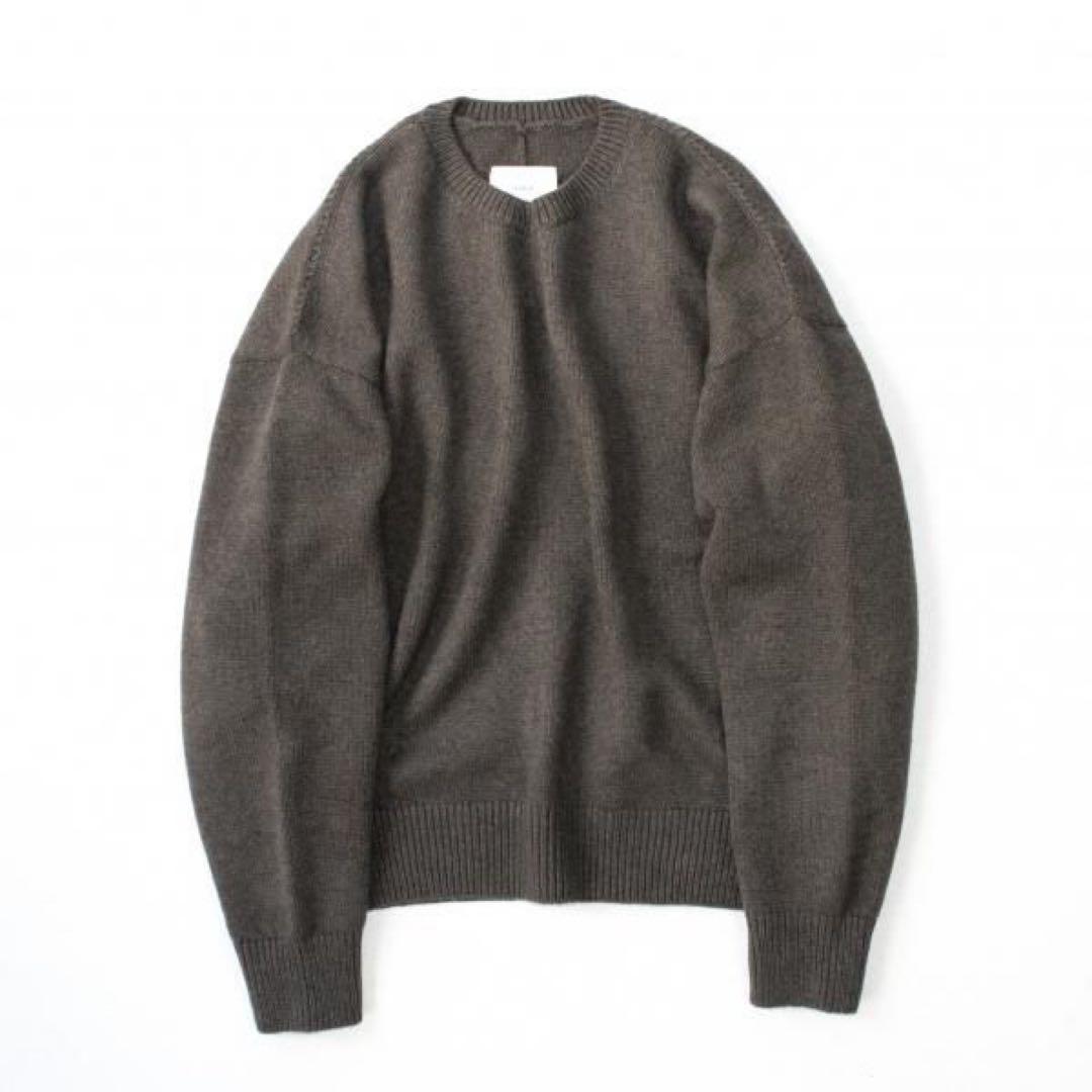 ssstein シュタイン 20AW クルーネックニットセータ