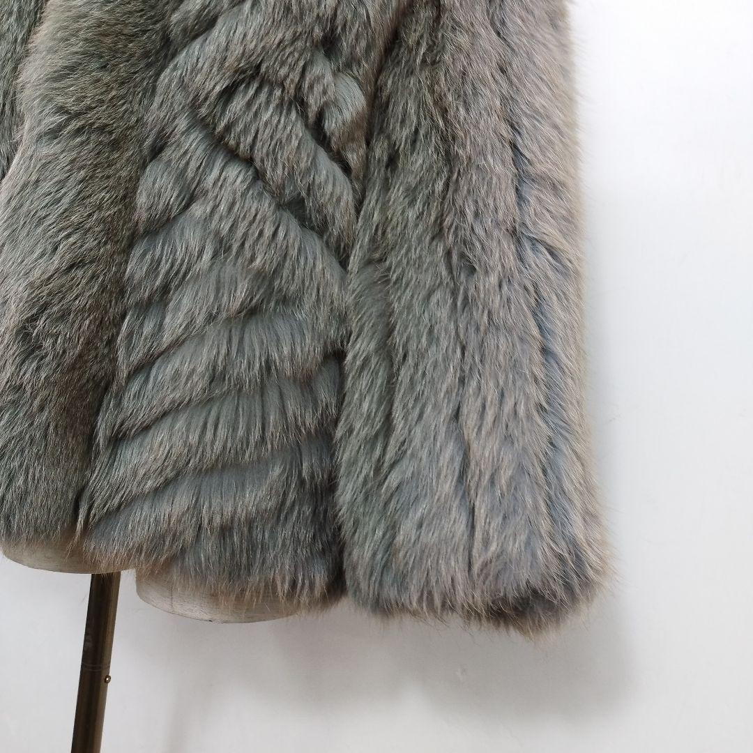 サガフォックス 銀サガ ダイドフォックス ショート丈 コート ジャケット 毛皮