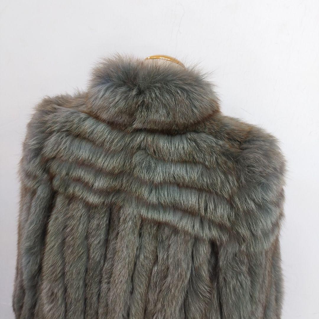 サガフォックス 銀サガ ダイドフォックス ショート丈 コート ジャケット 毛皮