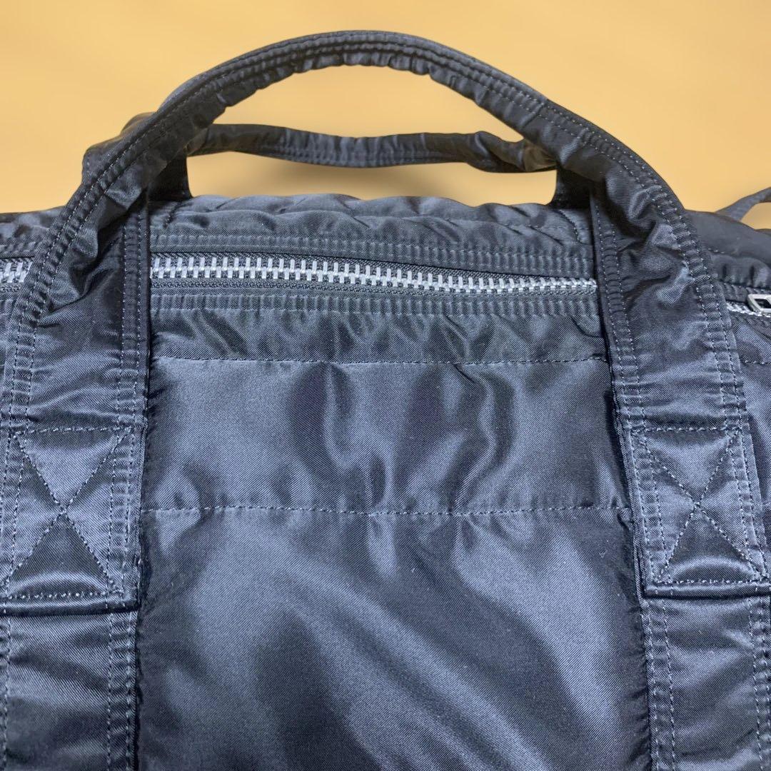 未使用級 PORTER タンカードラムバッグボストンバック2way ブラック