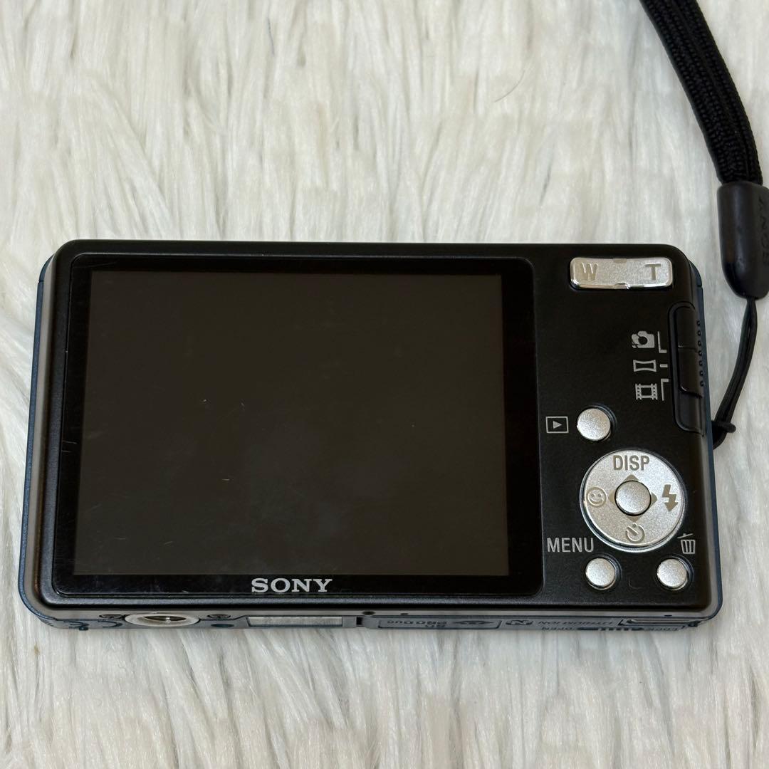 SONY カメラ　DSC-W350 充電器　ブルー　コンデジ　動作品