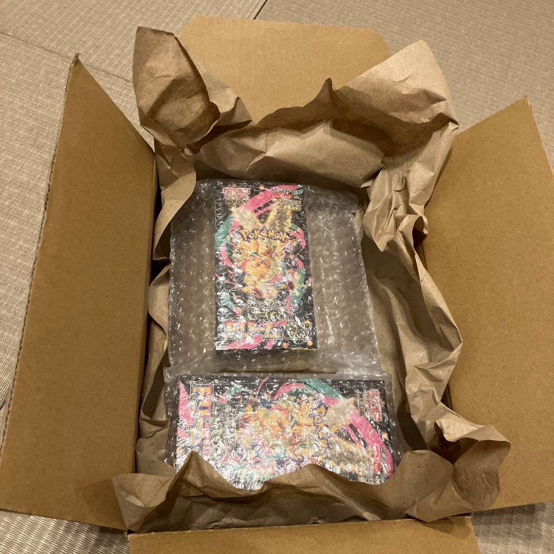 新品未開封　ポケモンカードゲーム　MEGAドリームex 2BOX シュリンク有