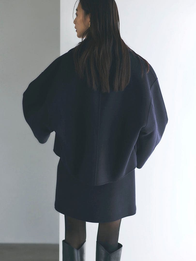 anuansリバーウールショートコート完売品