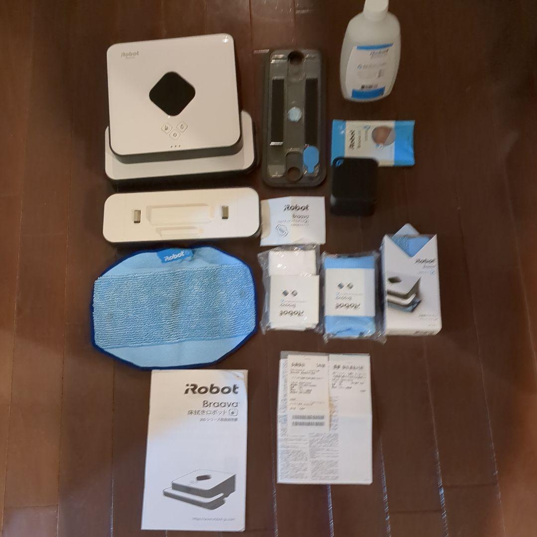 iRobot Braava 床拭きロボット390J本体と付属品　充電器なし