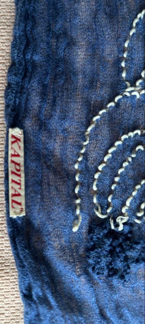 KAPTALキャピタル刺繍ストール