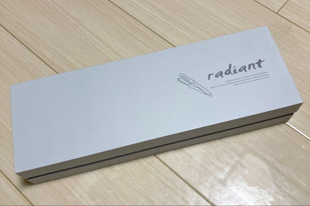 【新品未開封】ラディアント シルクプロアイロン 28mm ストレートアイロン