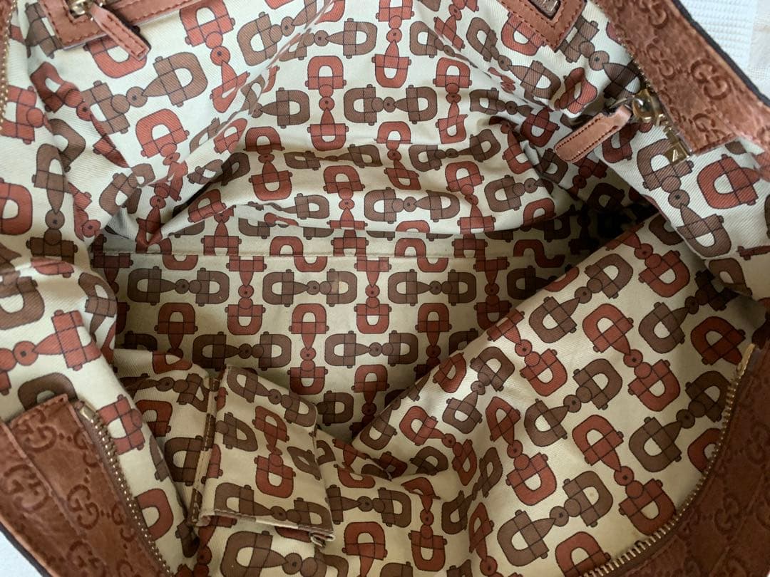 週末限定セール❣️Gucci ブラウンレザーバッグ