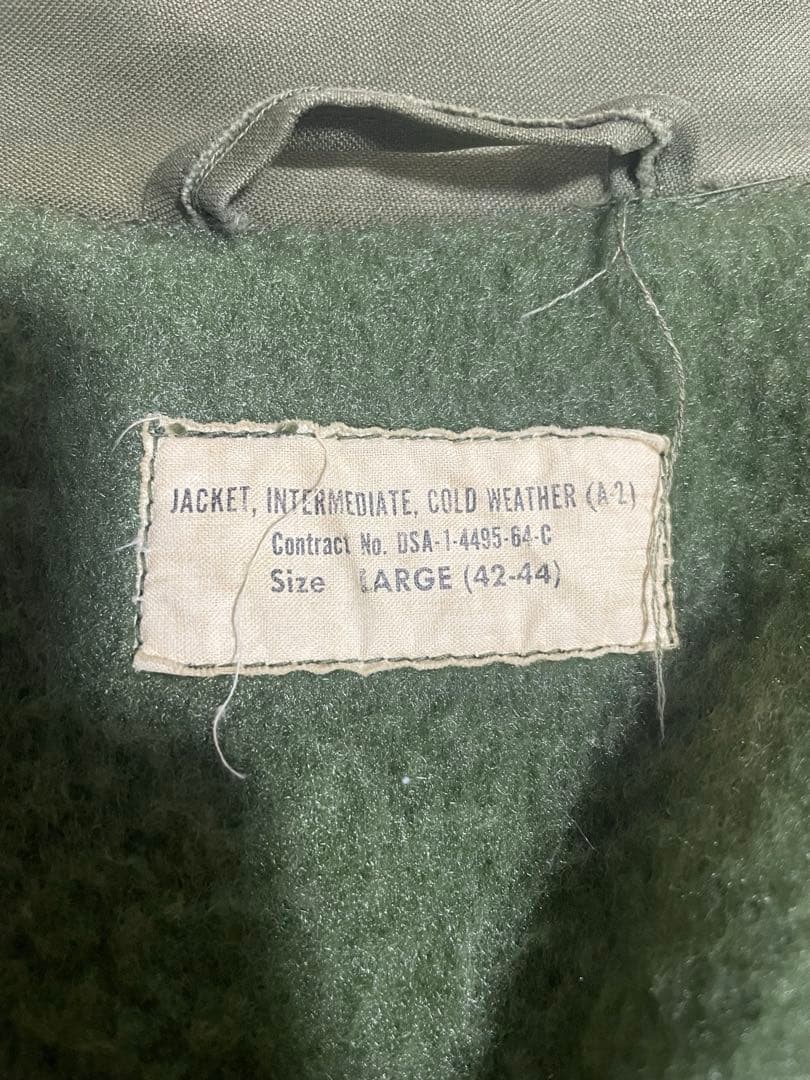 A-2デッキジャケット　初期型　60s US.NAVY