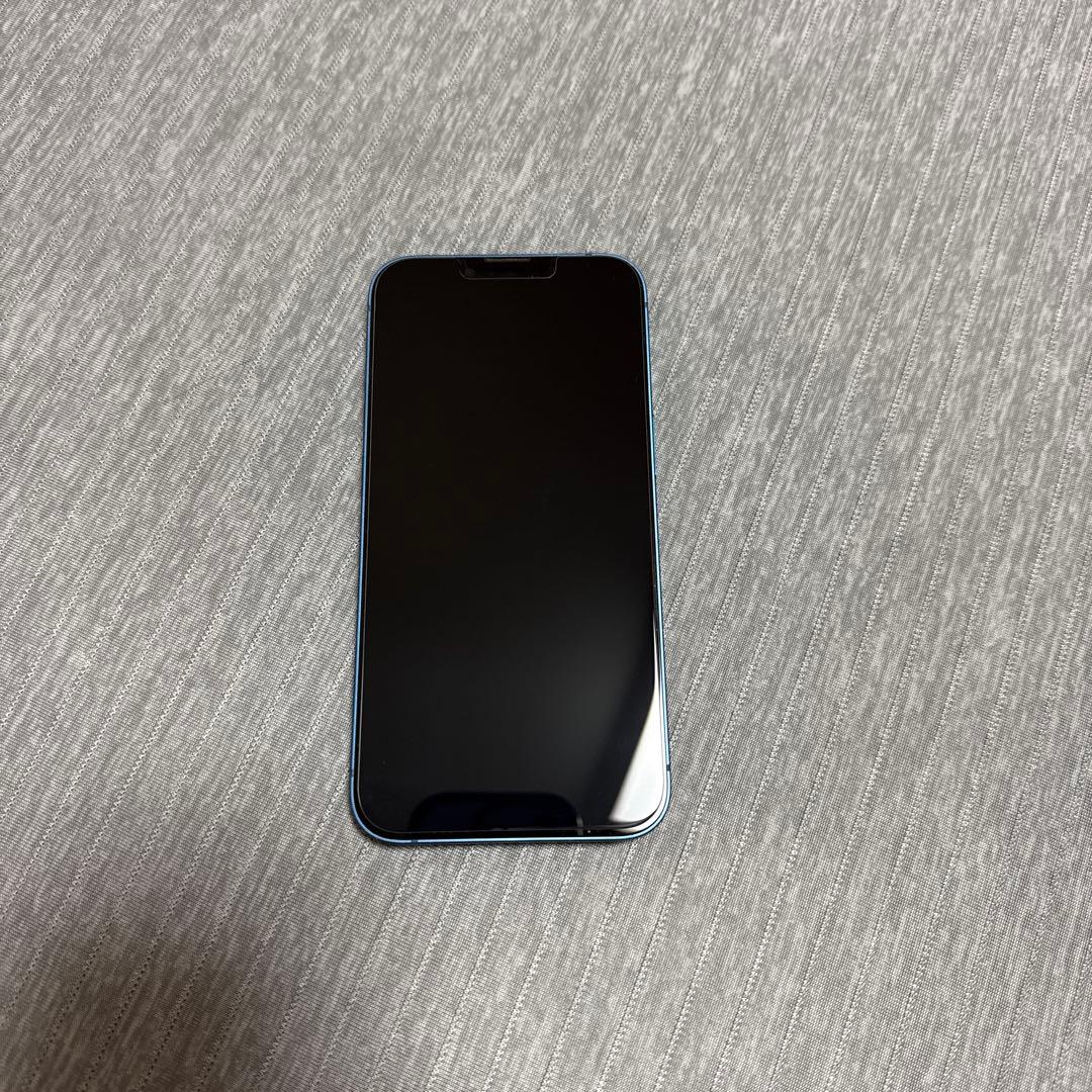 ［美品］iPhone13 ブルー128GB 本体SIMフリー