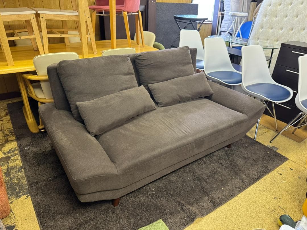 (4252W2)*ごろ寝ソファー【BRIGHT】ブライト クッション2個付き