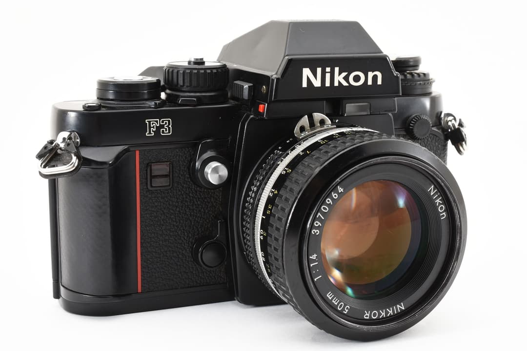 Nikon F3 50mm F1.4 ai モルトは新品交換済み #7077