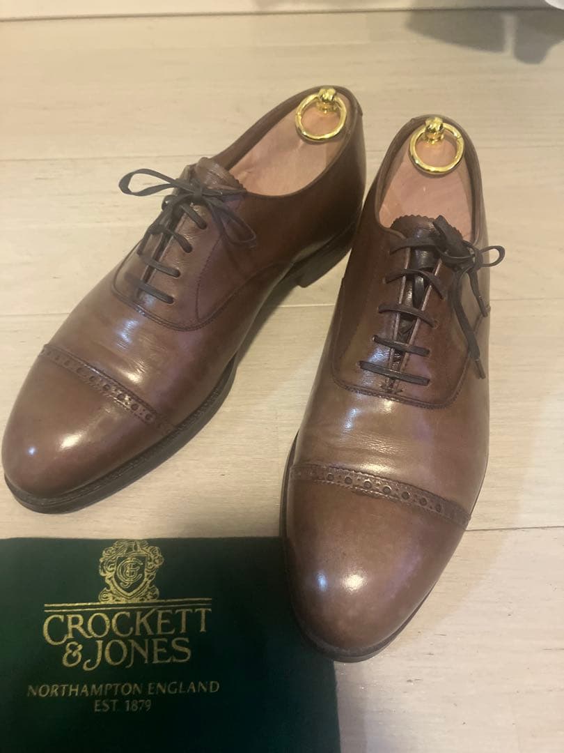 定価136,000円　クロケット＆ジョーンズ　UK8E 26.5cm