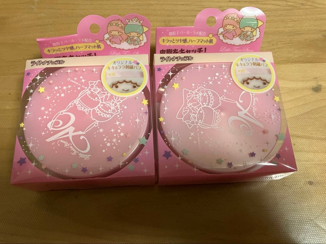 新品未使用❣️廃盤レア限定品キキ&ララパウダー✨ライトナチュラル