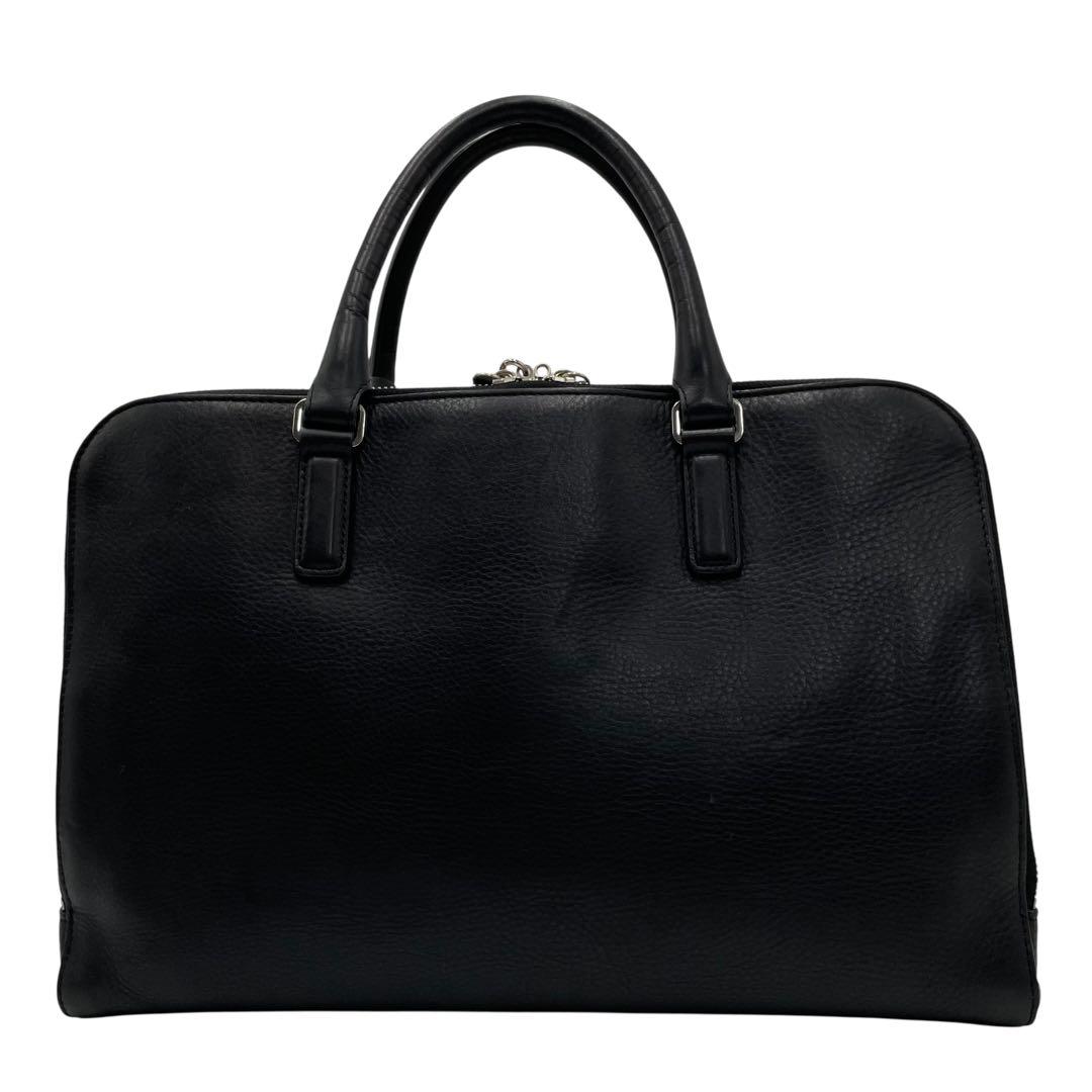 A4可 アニエスベー レザー 2way ショルダーバッグ 斜め掛け可 黒 カデナ