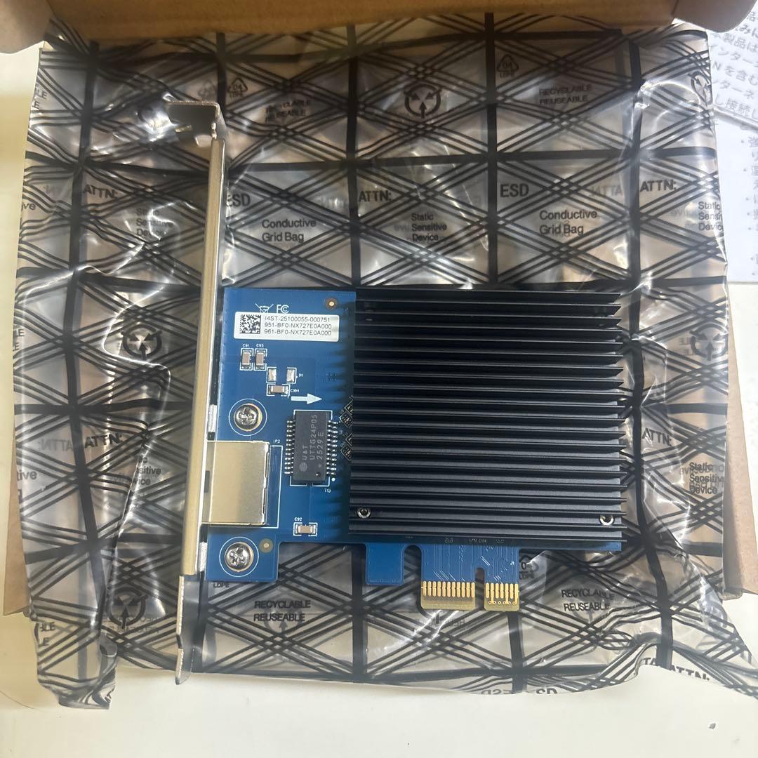 ③BUFFALO 10Gbps 10GbE LANボード PCIe ほぼ未使用