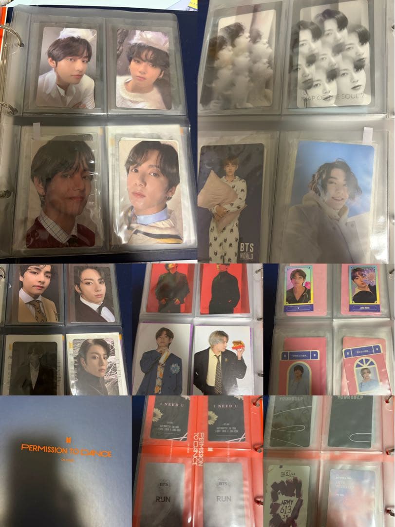 BTS ジョングク　テテ　グクテテ　まとめ売り　トレカ　セット　公式