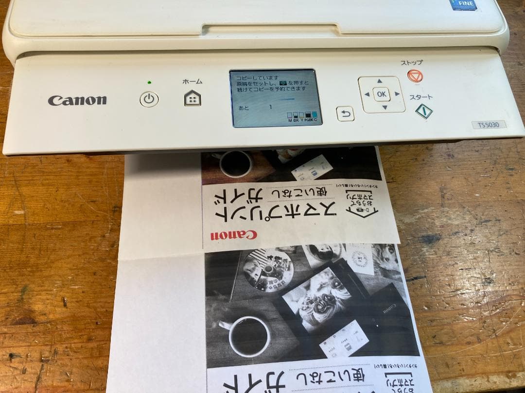 CANON キャノン A4 インクジェット プリンター 複合機 TS5030