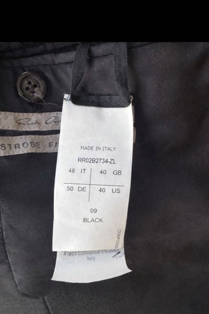 ジャケット・アウター rick owens neue alice 22aw