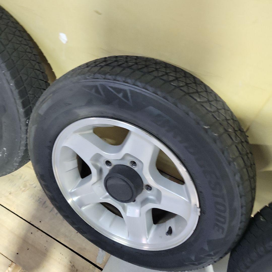 ジムニー　ブリヂストン 16インチ タイヤ・ホイールセット 4本スタッドレス