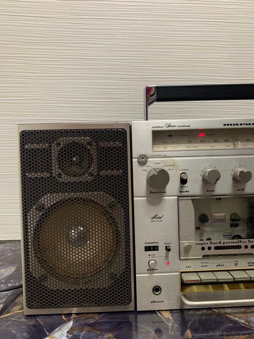Marantz CRS-6810 ラジカセ 動作品 ベルト交換済み ラジオOK