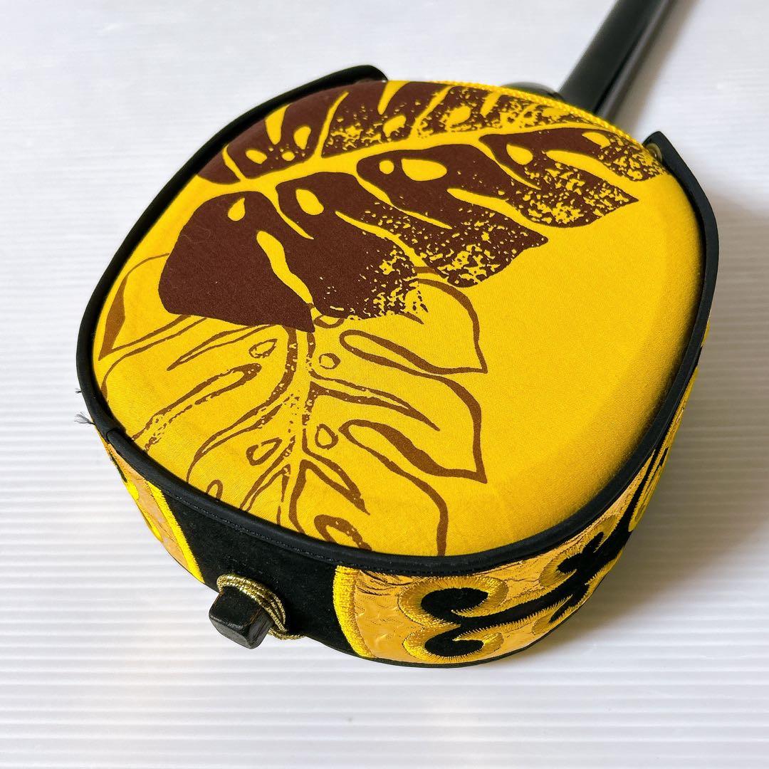 沖縄　三線　初心者向けセット　大栄工芸　ソフトケース付き　付属品多数