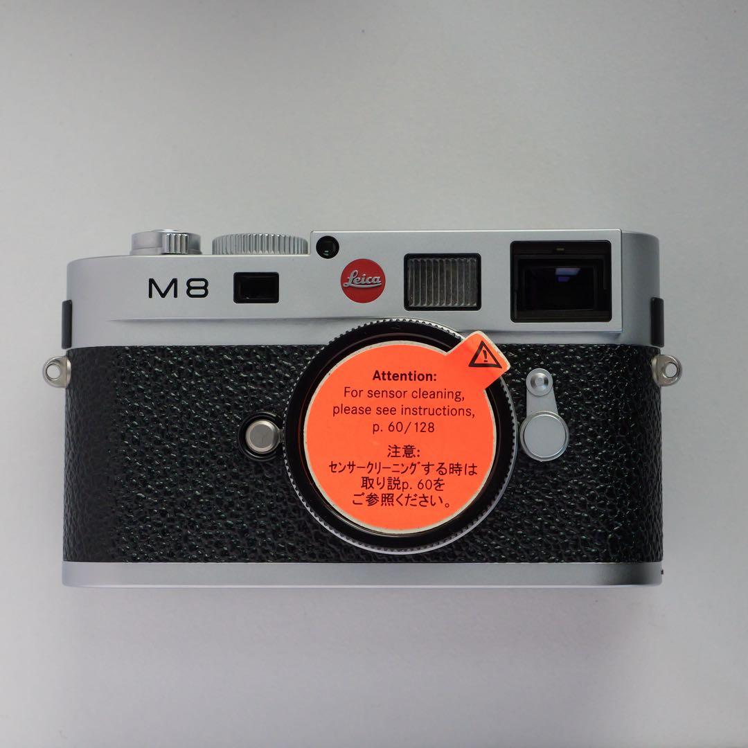 LEICA M8.2 シルバークローム レンジファインダー ライカ 元箱付き