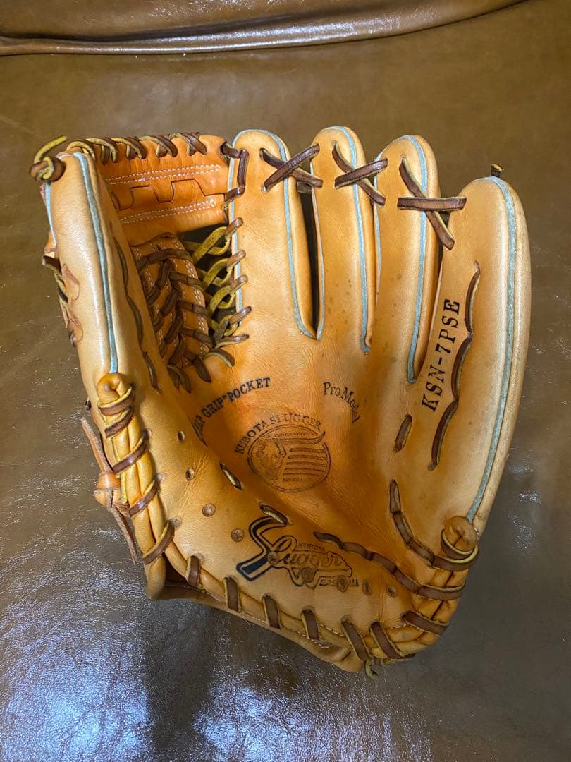 N*様 久保田スラッガー　軟式　内野手　グローブ　KSN-7PSE 廃盤　湯もみ