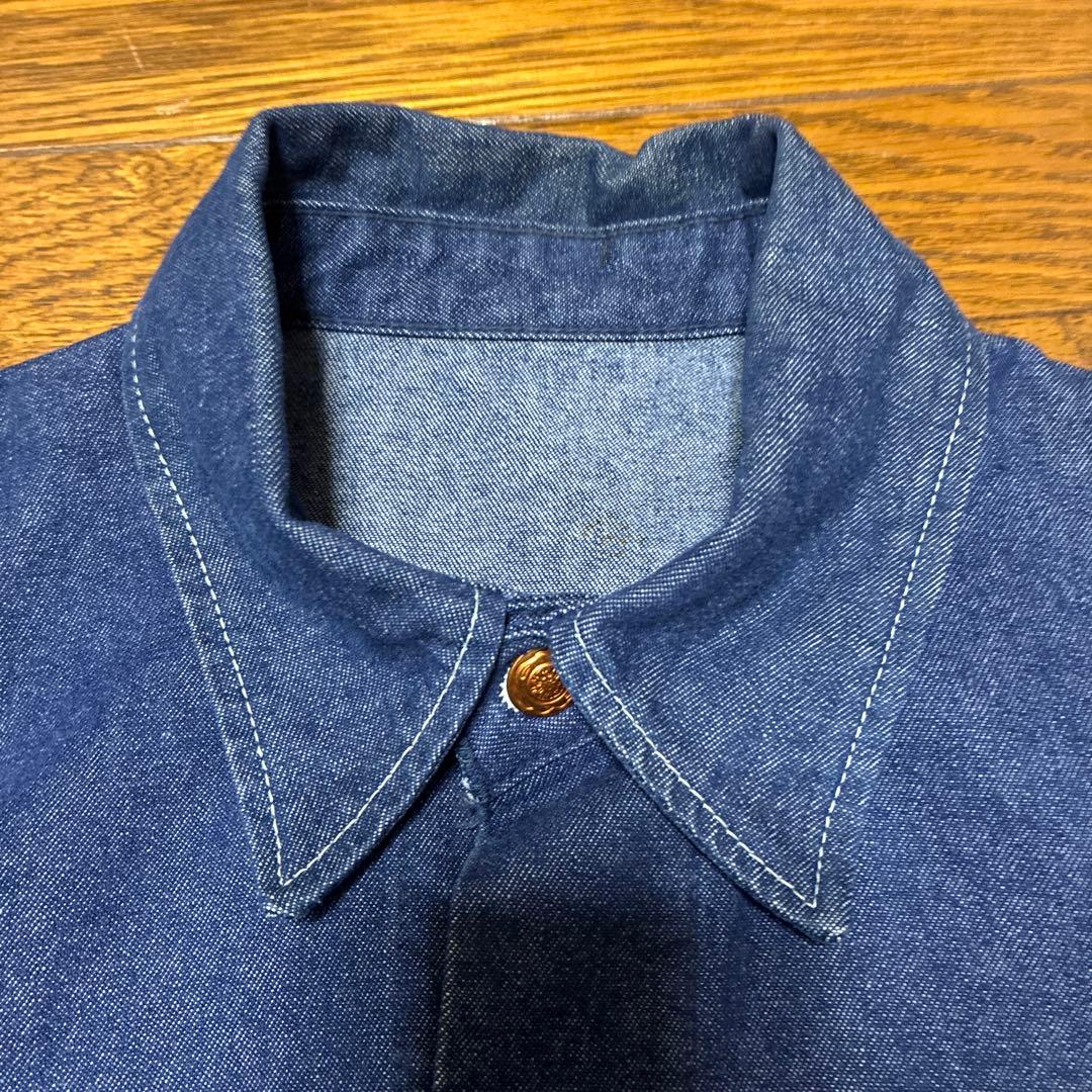Blue Bell 裏地なし カバーオール 濃紺 60s 〜 70s