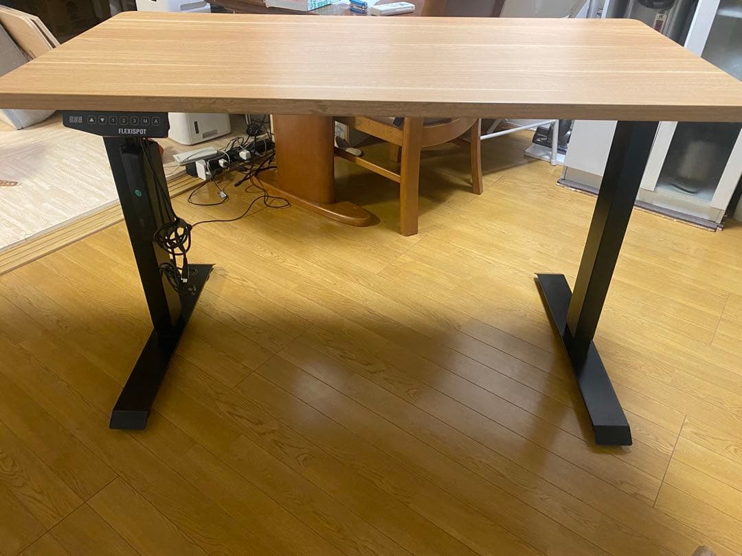 近隣地域限定送料無料　FLEXISPOT 昇降デスク E1B-JA 天板付