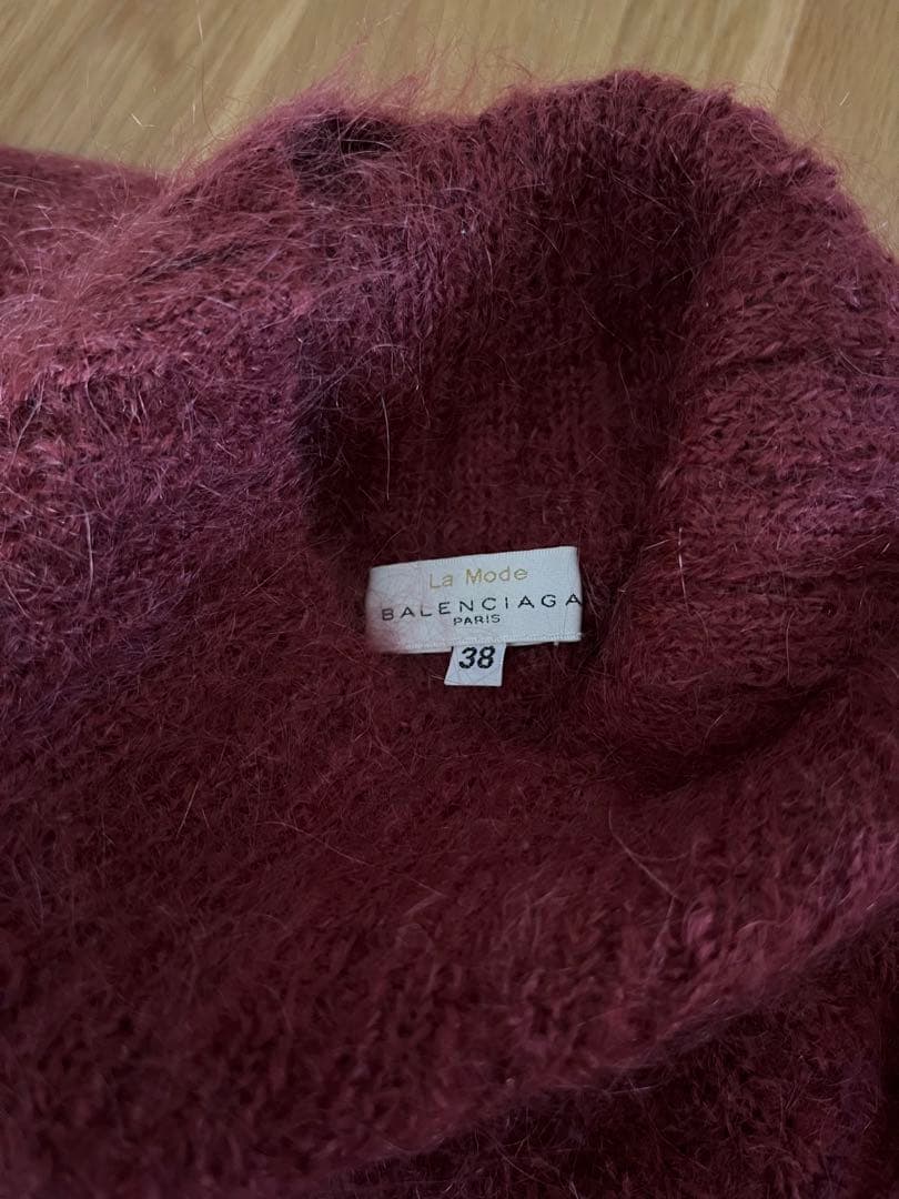 BALENCIAGA モヘアニット セットアップ 38