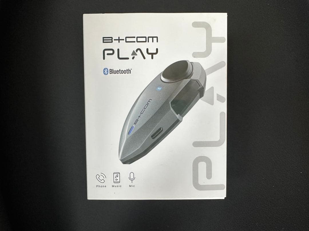 B+COM PLAY ガンメタリック Bluetoothインカム