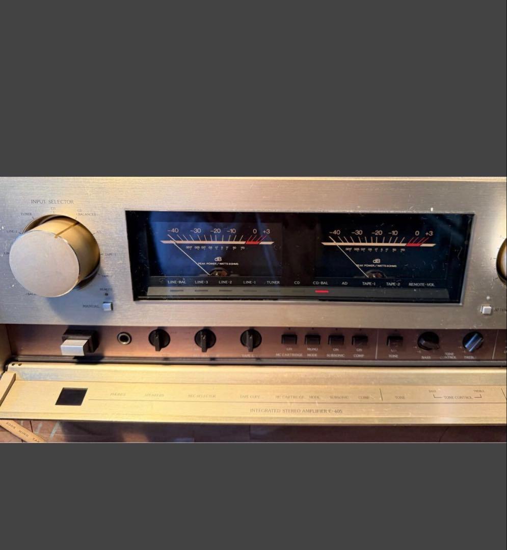 Accuphase E-405 プリメインアンプ｜動作品 アキュフェーズ