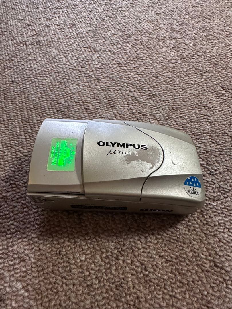 OLYMPUS μ[mju:]-II 全天候型フィルムカメラ