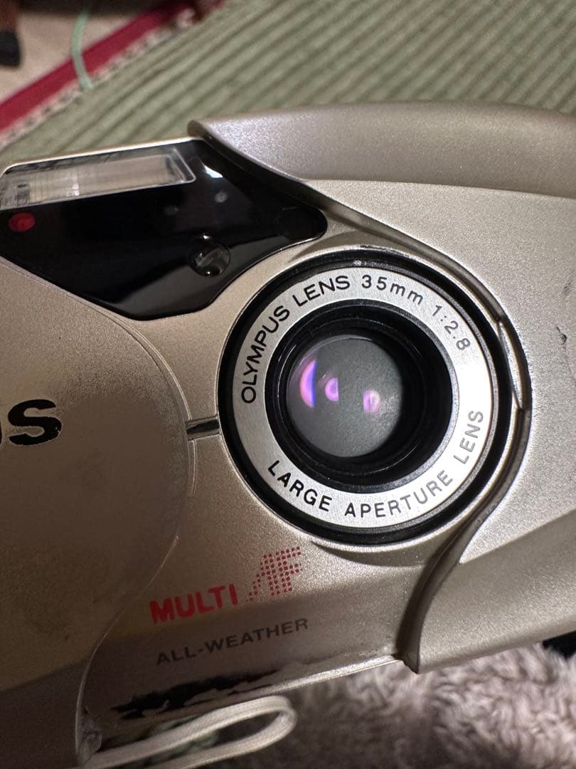 OLYMPUS μ[mju:]-II 全天候型フィルムカメラ