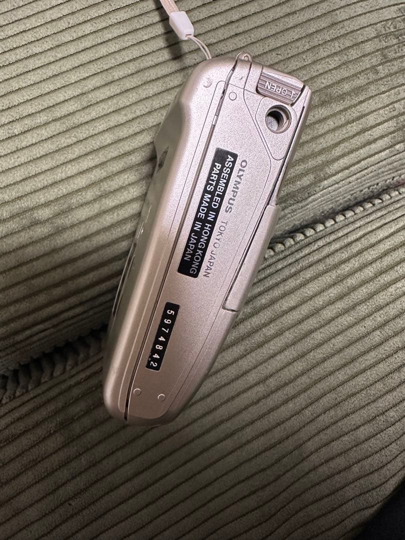 OLYMPUS μ[mju:]-II 全天候型フィルムカメラ