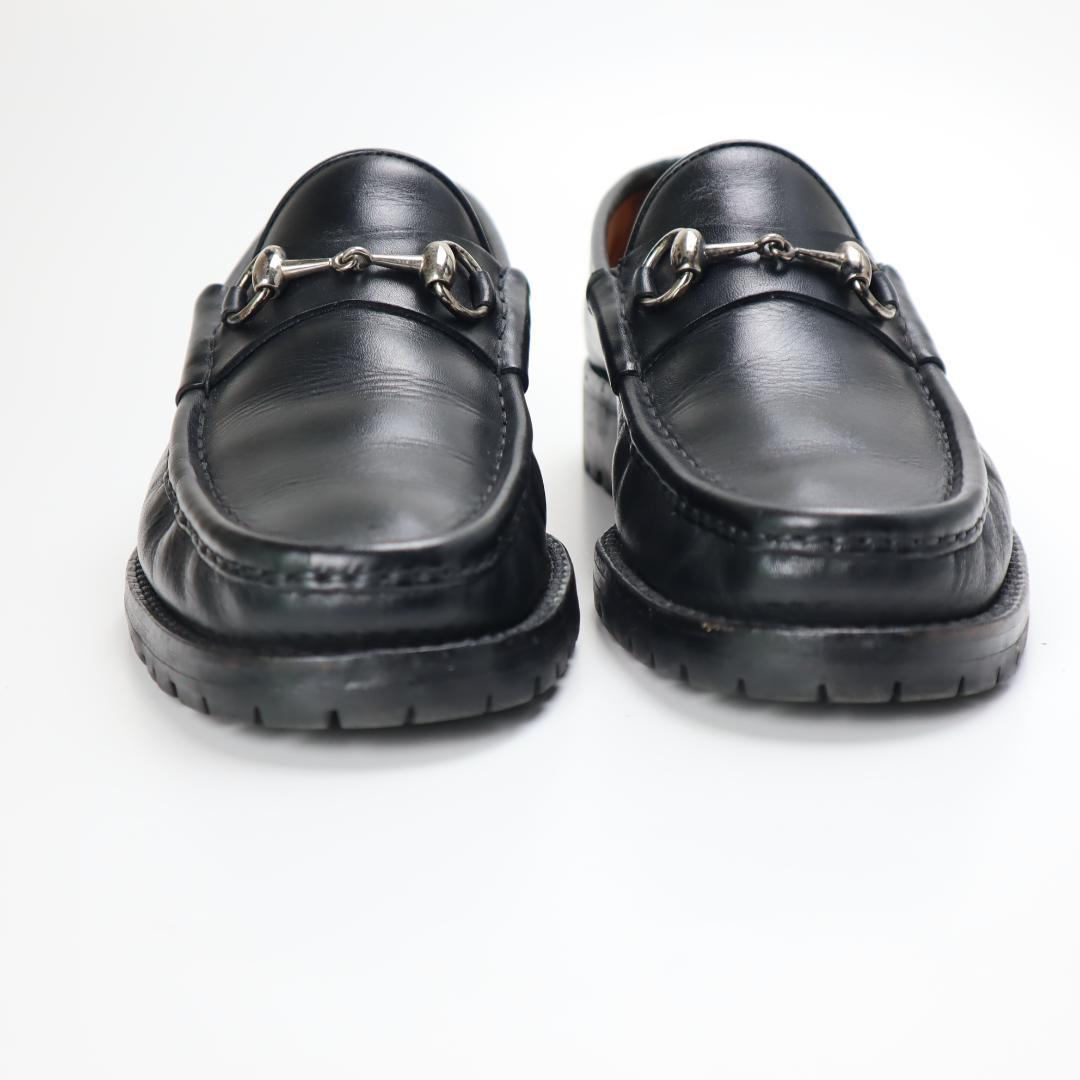 GUCCI グッチ　ホースビットローファー　40 1/2　25.5cm