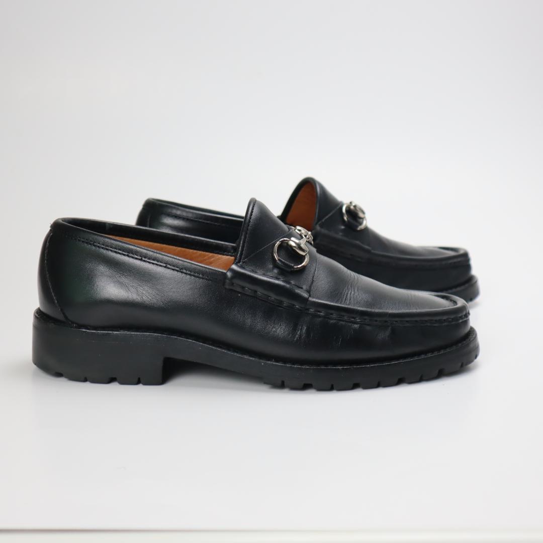 GUCCI グッチ　ホースビットローファー　40 1/2　25.5cm
