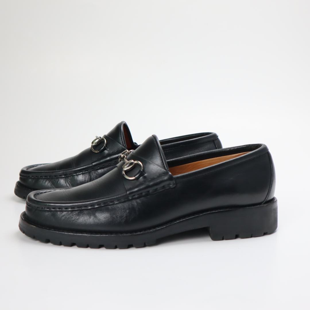 GUCCI グッチ　ホースビットローファー　40 1/2　25.5cm