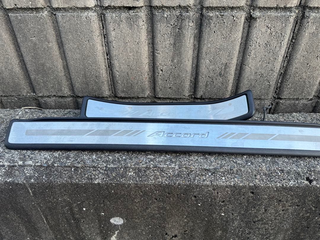 アコード　アコードツアラー　cu cw スカッフプレート　led 青色