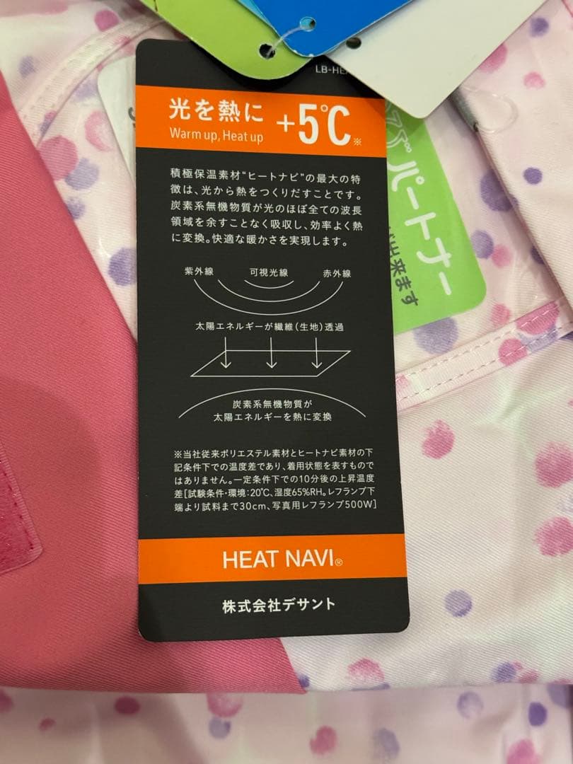 【新品未使用 タグ付き】デサント スキーウェア 140サイズ 女の子