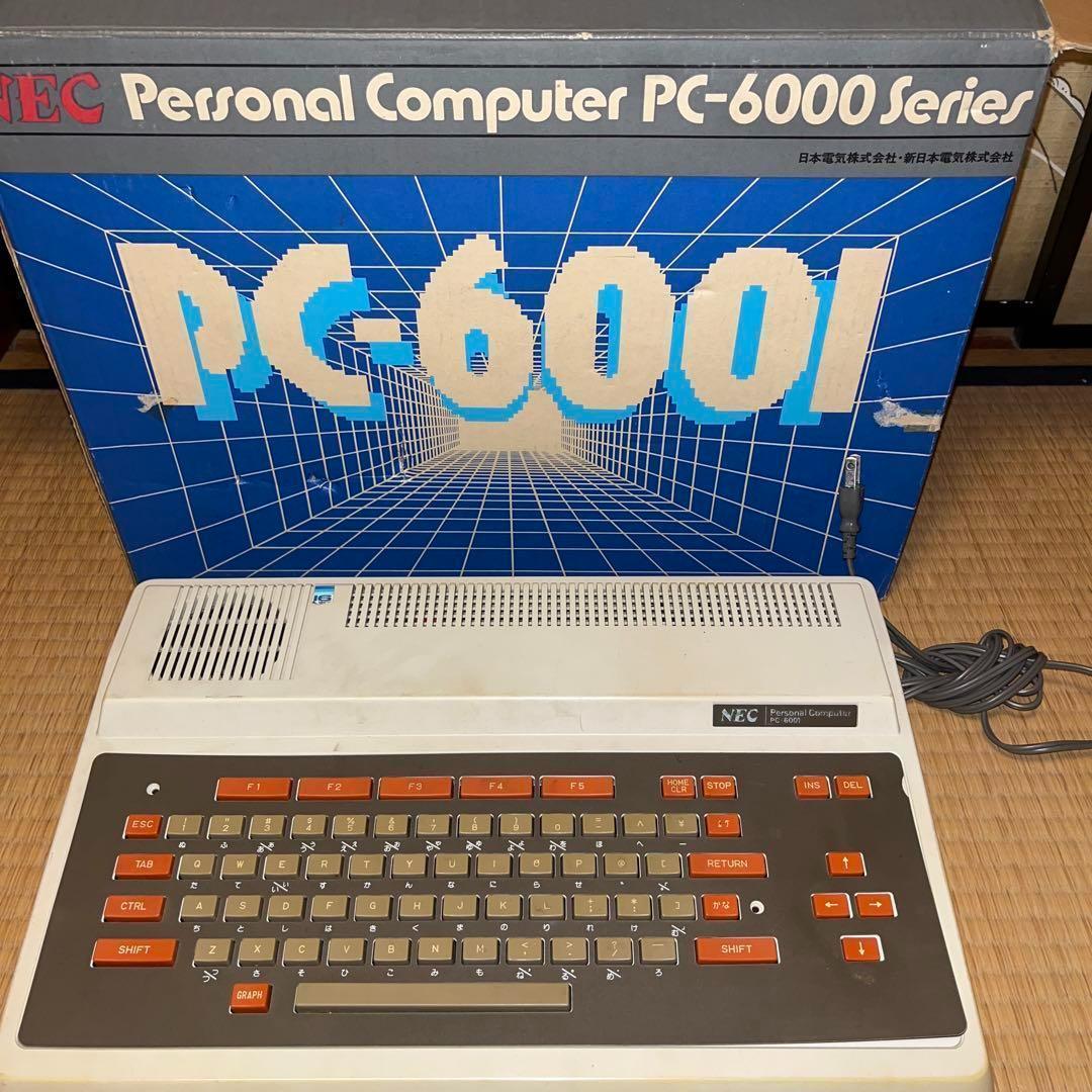 【希少】PC-6001本体　★NEC personalコンピューター★　＠＠